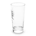 スタジオ・ロングワンのアメリカで着る侍Ｔシャツ！samurai original illustration fashion  Long Sized Water Glass :right