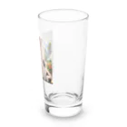 AI Creatorの美少女と猫ちゃん達 Long Sized Water Glass :right