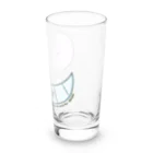 未確認浮遊物体のアイザックフェイス Long Sized Water Glass :right