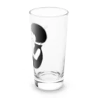 awai chiaki 時々浮上のV字×モノトーンの女の子 Long Sized Water Glass :right