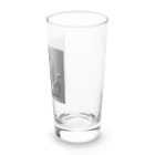 zkunmamaのワイルド黒猫 Long Sized Water Glass :right