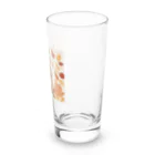 mojaの紅葉とうさぎ🐰 Long Sized Water Glass :right