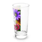 HirockDesignJapanの秋がテーマのコスモスなどの花柄デザイン Long Sized Water Glass :right