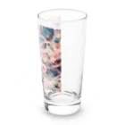 AIと愛とARTのSHOPの花と少女 Long Sized Water Glass :right