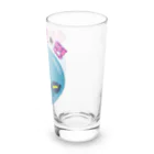 LalaHangeulの외계인(宇宙人) ハングルデザイン Long Sized Water Glass :right