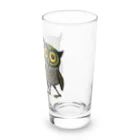 猫魚鳥時々犬等 arte♡のSuccessful Owls ♡ Long Sized Water Glass :right