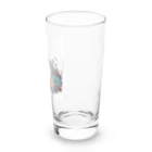 わんにゃんsucculentの猫と多肉 Long Sized Water Glass :right