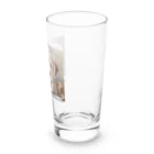 つぶらな瞳の子犬グッズ屋さんの癒しの子犬 Long Sized Water Glass :right