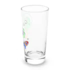 DinoPolkaのスペース恐竜ぽっぷらこーん Long Sized Water Glass :right