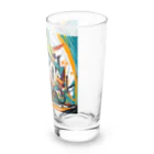 のんびりアート工房のストリートアート Long Sized Water Glass :right