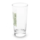 千裕アトリエ（いつもありがとう）のグリーンティーのアート　green tea art Long Sized Water Glass :right