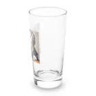 0416artの柴犬ラジオ Long Sized Water Glass :right