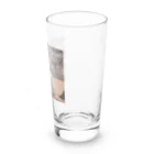 mofu mofu309のイカ墨パスタか天ぷらそばか Long Sized Water Glass :right