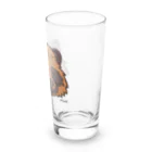 「やさしい民俗学」のたぬきさんのおおきなたぬきさん〈PCWE23W〉 Long Sized Water Glass :right