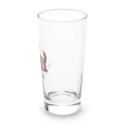 amakanaのまる耳ねこのほっこり時間 Long Sized Water Glass :right