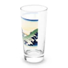 浮世絵屋の北斎「富嶽三十六景⑥　甲州犬目峠」葛飾北斎の浮世絵 Long Sized Water Glass :right