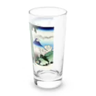 浮世絵屋の北斎「富嶽三十六景⑰　甲州三嶌越」葛飾北斎の浮世絵 Long Sized Water Glass :right