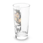 pinetreeの秋田犬３ Long Sized Water Glass :right