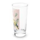 pinetreeのインコ１ Long Sized Water Glass :right