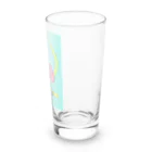 Kaede  lemonadeのダックスとレモンとゴールドリボン Long Sized Water Glass :right