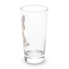 きゅきゅ堂のあくび猫2 -きゅきゅ堂 - Long Sized Water Glass :right