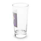 ながさわショップのnight cat Long Sized Water Glass :right