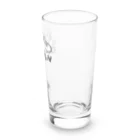 清く正しく美しくsuzuri支店のたれオオオバナ Long Sized Water Glass :right