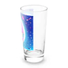 Moichi Designs Shop-2023のフクロウの宇宙飛行士 Long Sized Water Glass :right