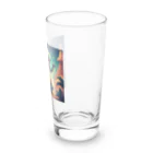 nvnの恐竜のダンス Long Sized Water Glass :right