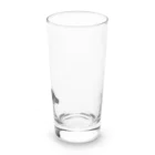 イラスト MONYAAT のワンポイント　みつぐとり Long Sized Water Glass :right