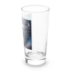 ZZRR12の「夜桜の幻想：桜の精霊」 - "Night Sakura Fantasia: Spirit of the Cherry Blossom" Long Sized Water Glass :right