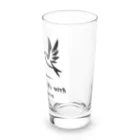 &AIの一石二鳥(Kill two birds with one stone) Long Sized Water Glass :right