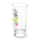 みなとまち層のキング&クイーンエンゼルフィッシュ Long Sized Water Glass :right