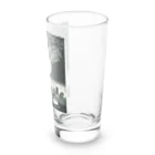 熊アート-hanga-のミジンコ Long Sized Water Glass :right