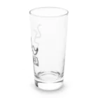 ゆーちゃんのおえかきの巳。(へび) Long Sized Water Glass :right