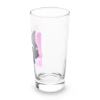 73GTCのかっこいい黒猫3 Long Sized Water Glass :right