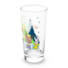 ブッディズムのほーはいさんクリスマス Long Sized Water Glass :right