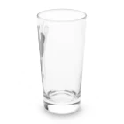 犬猫サロンぷらすのツキノワネコ Long Sized Water Glass :right