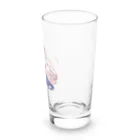 かわいい女の子とシュールな絵のアリスマーガレットちゃん Long Sized Water Glass :right