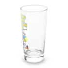 picassoの楽しいデザインショップのパンダクロース Long Sized Water Glass :right