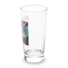 KenySignsの電脳時代の最後の晩餐のイラストグッズ Long Sized Water Glass :right