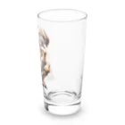 Urban A24の【Thinks】考える犬 Thinking Dog Long Sized Water Glass :right