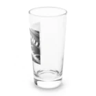 ほっこり絵音舎のビンテージ風ピアノの魔術師 Long Sized Water Glass :right