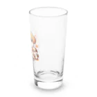 mitsu5872のわんぱく子犬とやさしいママ Long Sized Water Glass :right