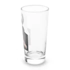 かわいい女の子とシュールな絵の五條　悟飯 Long Sized Water Glass :right