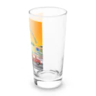 CyberArmadilloの湘南藤沢（2430）夕焼けコレクション Long Sized Water Glass :right