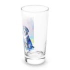 3tomo6's shopのラブラドルレトリバー 3兄弟 Long Sized Water Glass :right