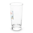 はらの健康第一の犬 Long Sized Water Glass :right