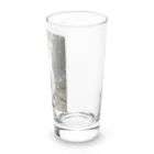 Uターン柴の立ち寝ネコ Long Sized Water Glass :right