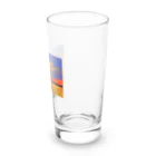 日々好日屋2号店の田んぼと夕焼け Long Sized Water Glass :right